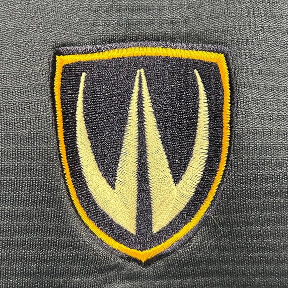 Embroidered University of Windsor Heavy Majestic T Shirt Sz L - Picture 2 of 7